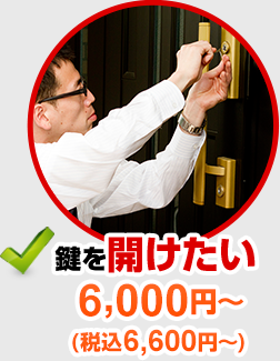 鍵を開けたい