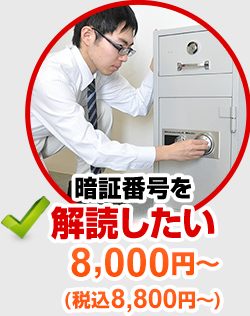 暗証番号を解読したい